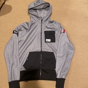 COPY - Roots Men’s Large Zip-up Hoodie Dark Heather